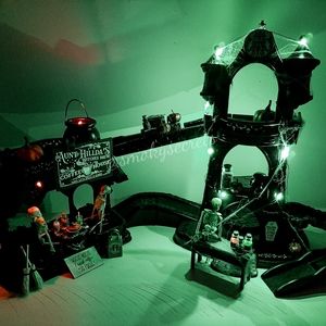 Halloween Starbucks/Coffee Theme Haunted Spooky Dollhouse Castle Mansion